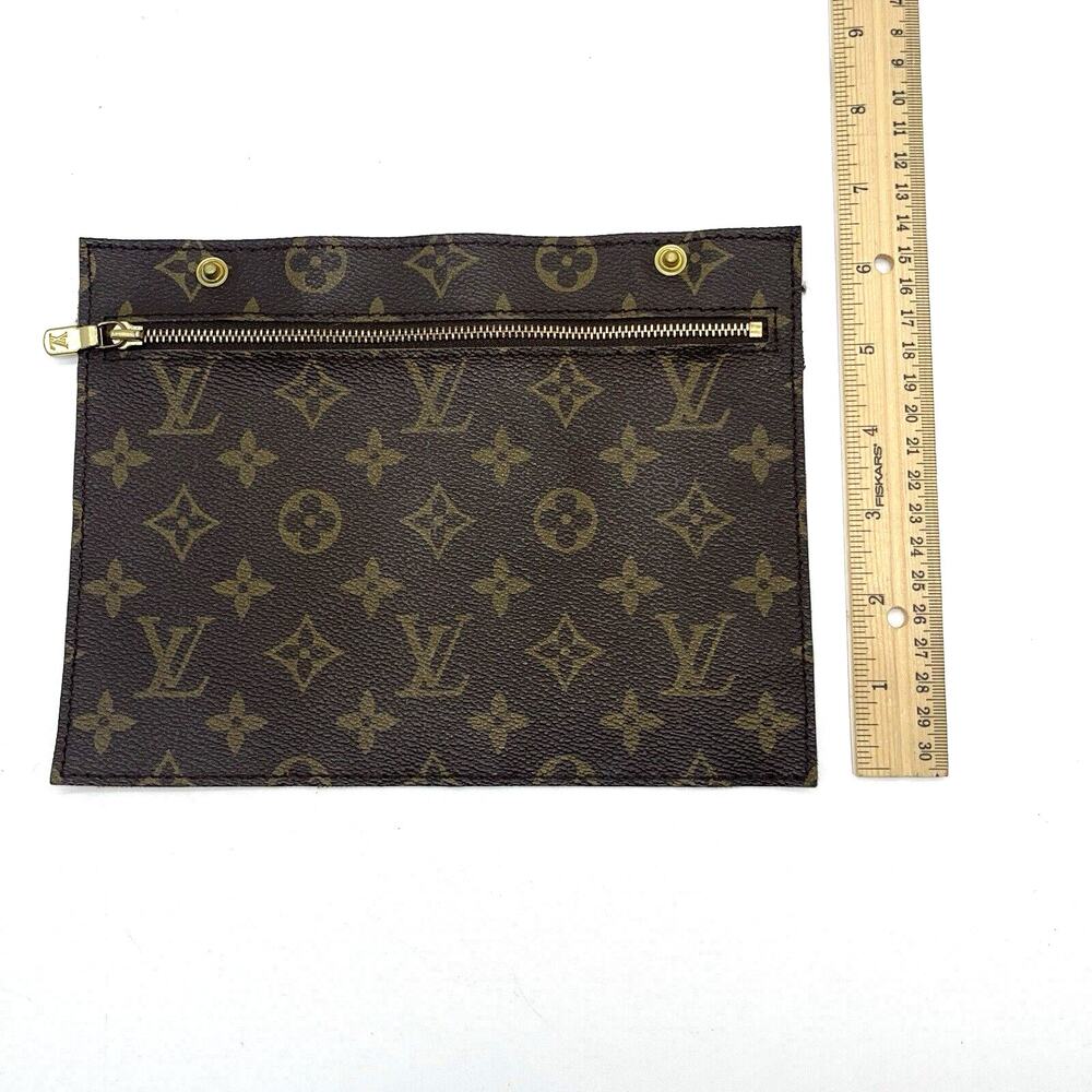 Authentic Louis Vuitton Monogram Randonnee Insert Pochette Clutch Pouch Bag - Picture 5 of 11